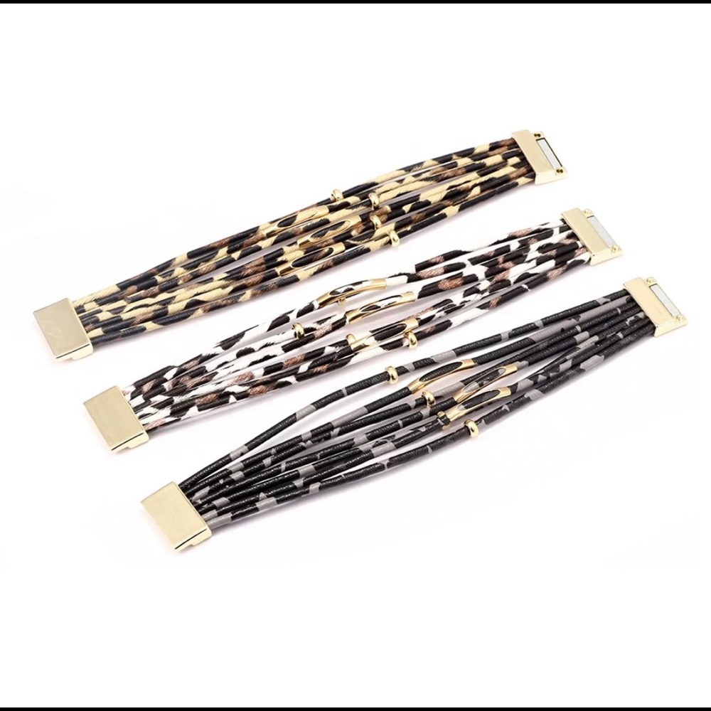 Multilayer bracelet with magnetic clasp. - Picture 5 of 5